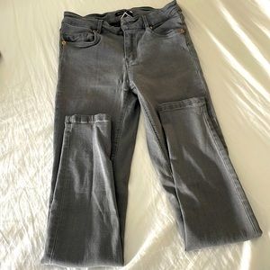 Massimo Dutti grey skinny jeans